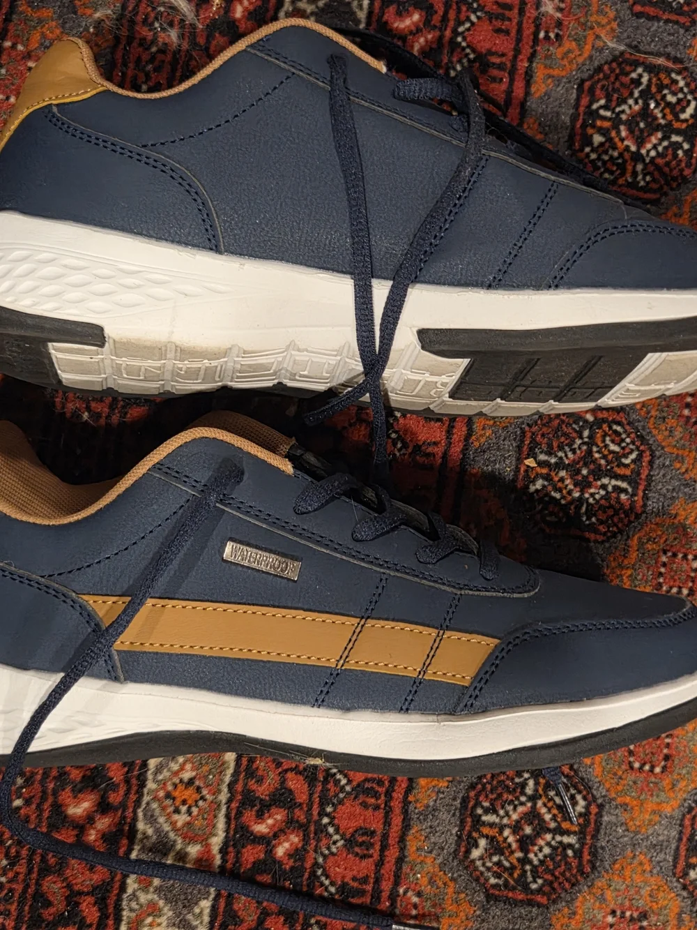 no brand comfortable navy